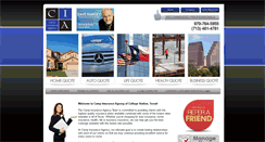 Desktop Screenshot of campinsuranceagency.com